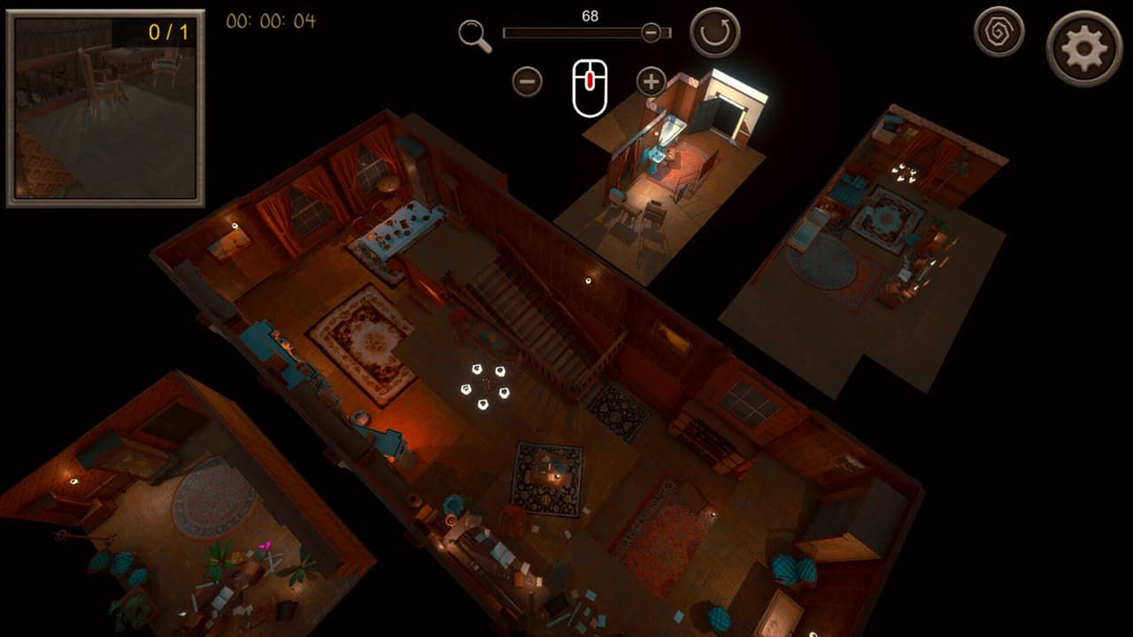 Hidden Old House Top-Down 3D screenshot 2
