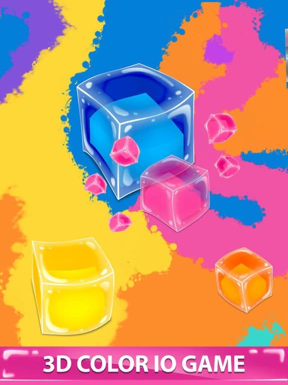 Slimes.io - 3D Color io game screenshot 2