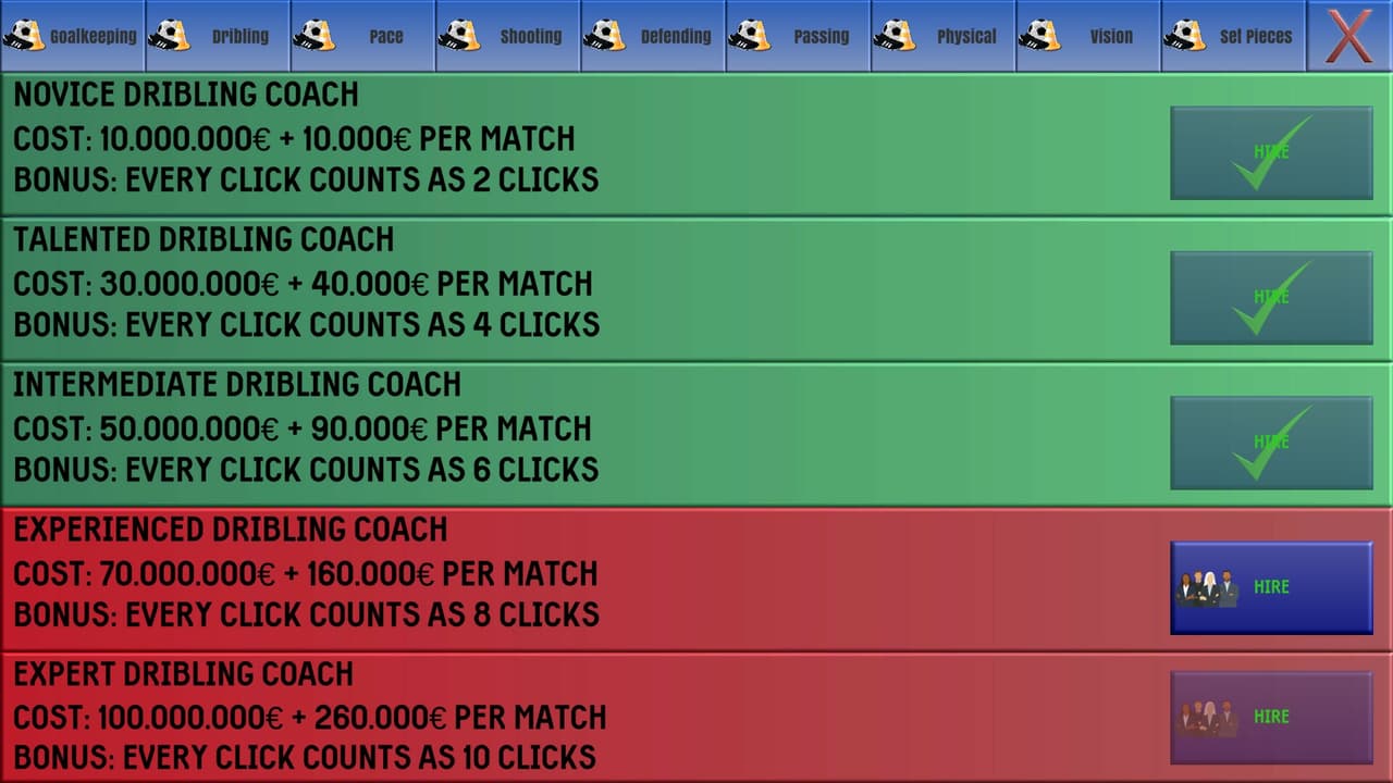Football Academy Clicker