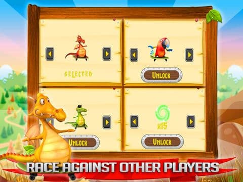 Dragon Racer - Fantasy Skateboard Game screenshot 4