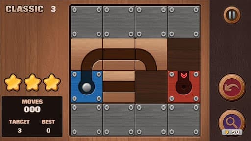 Moving Ball Puzzle screenshot 5
