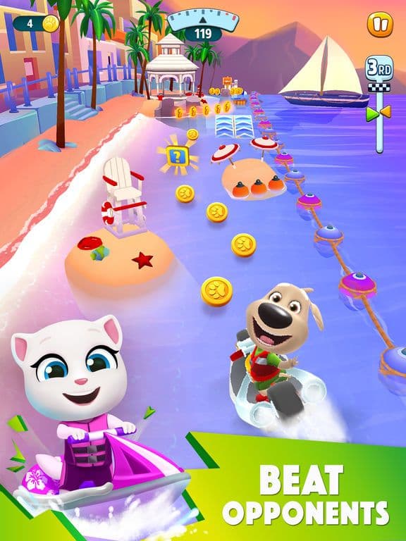 Talking Tom Jetski 2 screenshot 3