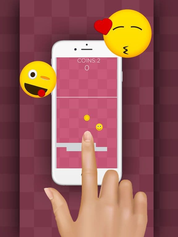 Stack Emoji Hopper Game - Emoji Popping Mania screenshot 3