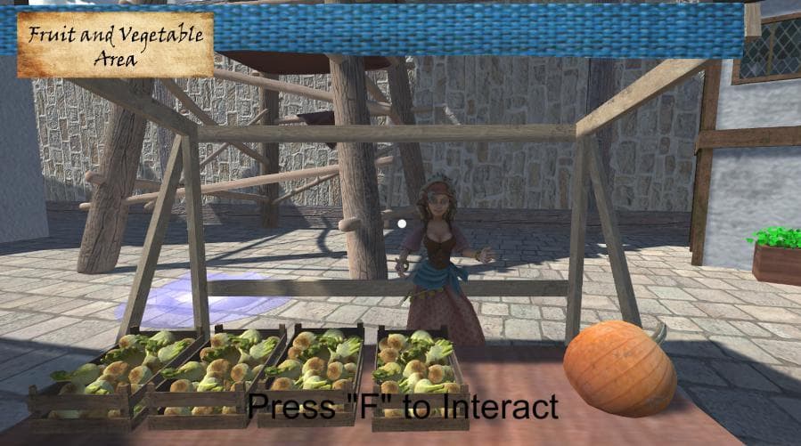 Medieval Market_VR Project screenshot 4