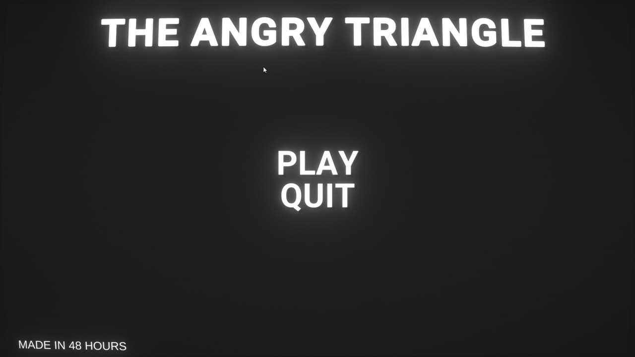 THE ANGRY TRIANGLE - made in 48 hours screenshot 2
