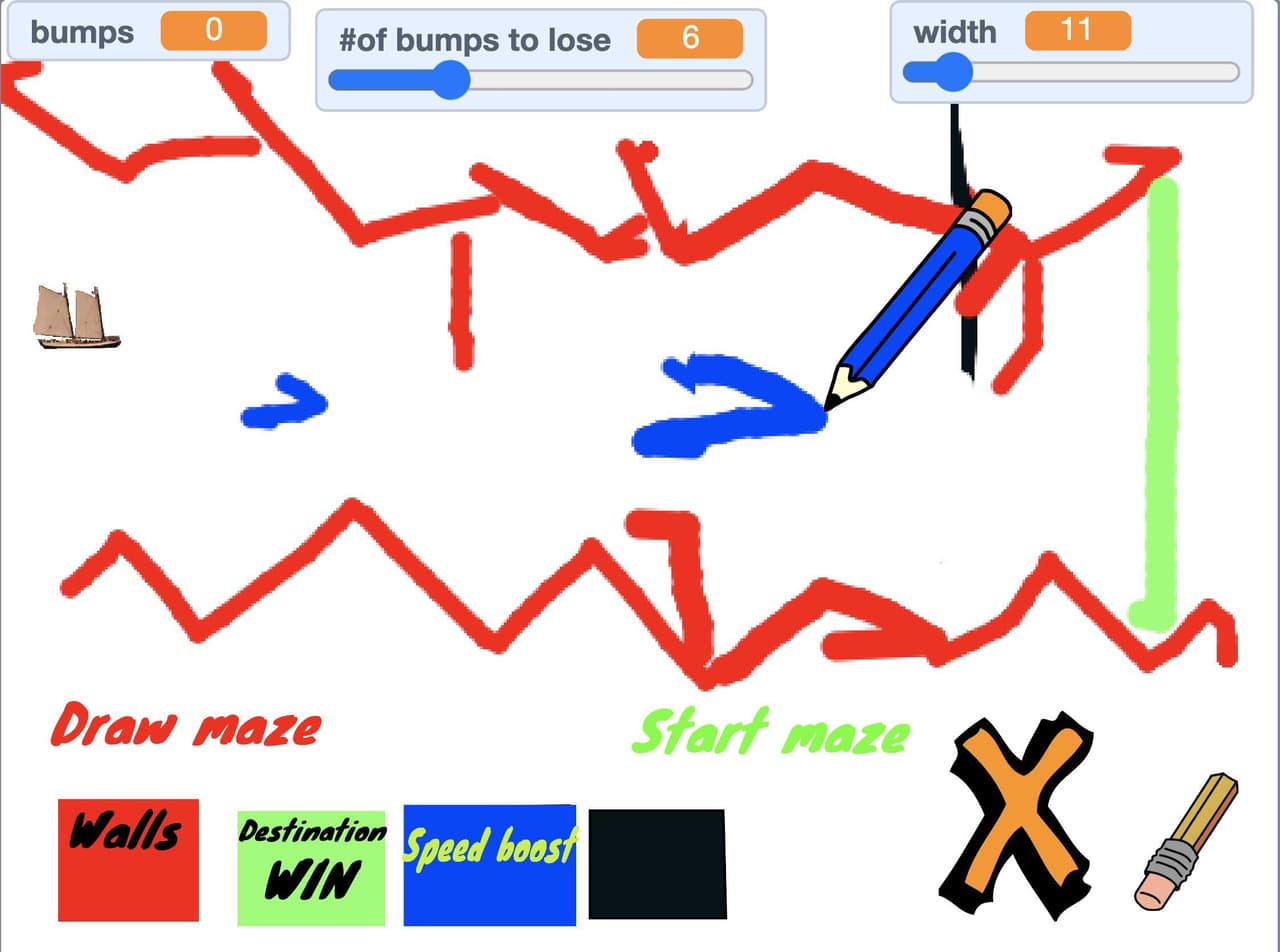 Draw your own maze screenshot 2