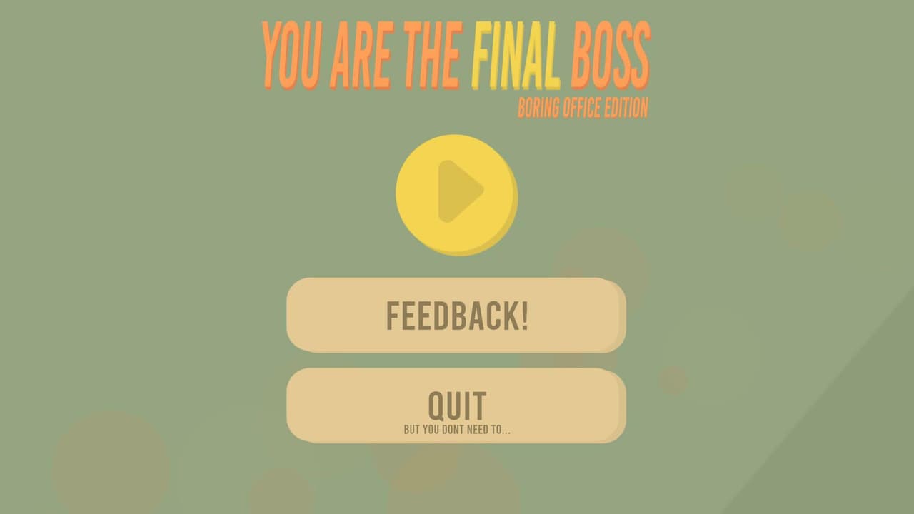 YOU are the FINAL boss - office edition screenshot 2