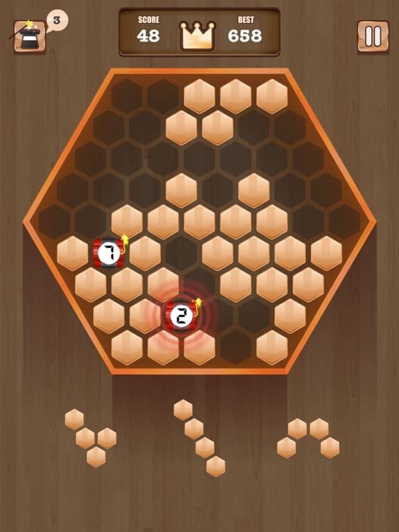 Wooden Blitz Block - A New Puzzle Adventure screenshot 3