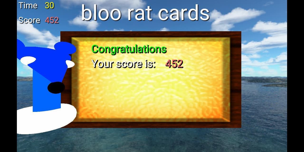 bloo rat: cards