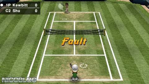Super Pocket Tennis screenshot 2