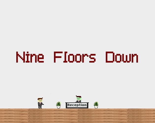 Nine floors down