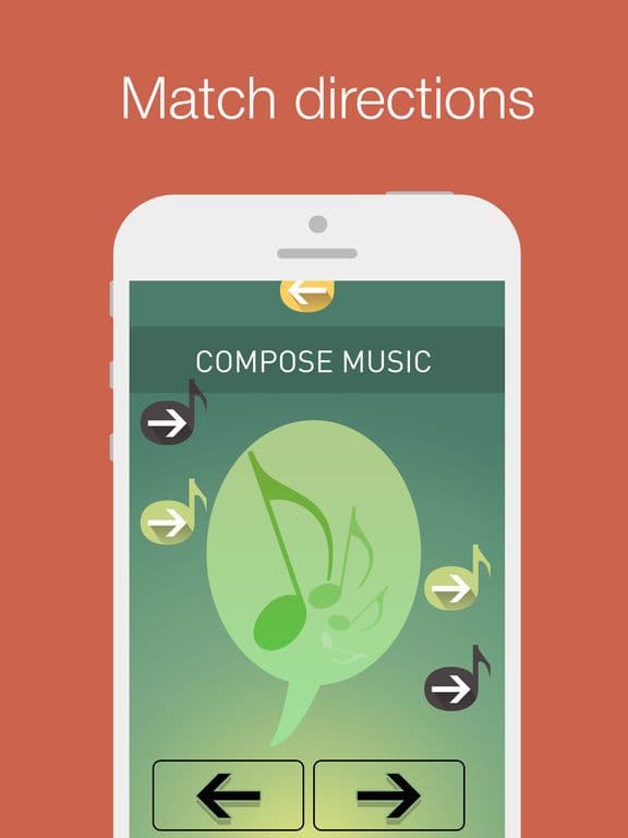 Music Note tap tap - endless switch screenshot 2