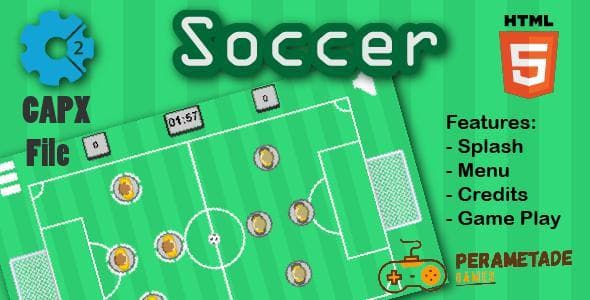 Template construct 2 - Button Football screenshot 4