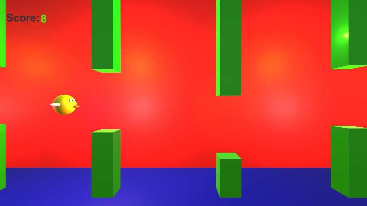 FlappyBird3D (MohamedAhmed_محمد احمد) screenshot 2