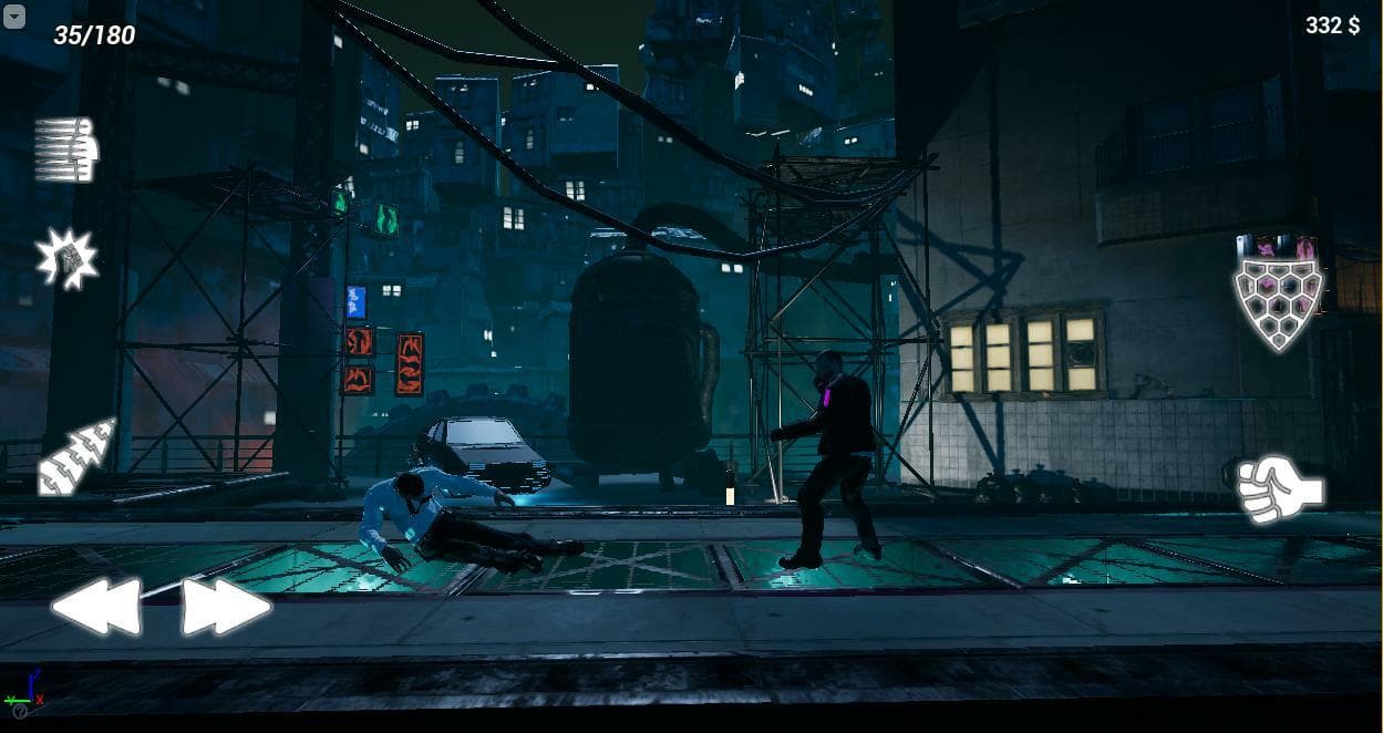 Cyberpunk Fighter screenshot 2