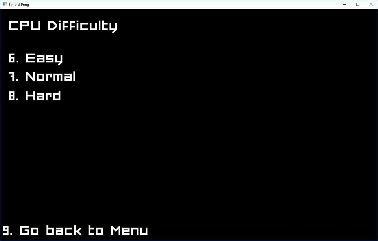 Simple! Pong [SIGIL] screenshot 5