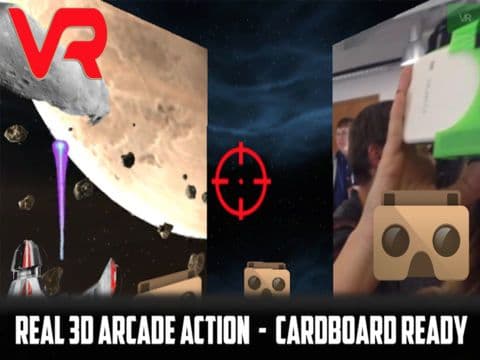 Astro Protector VR - Cardboard screenshot 2
