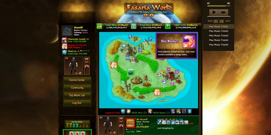 Fasaria World: Browser MO screenshot 3