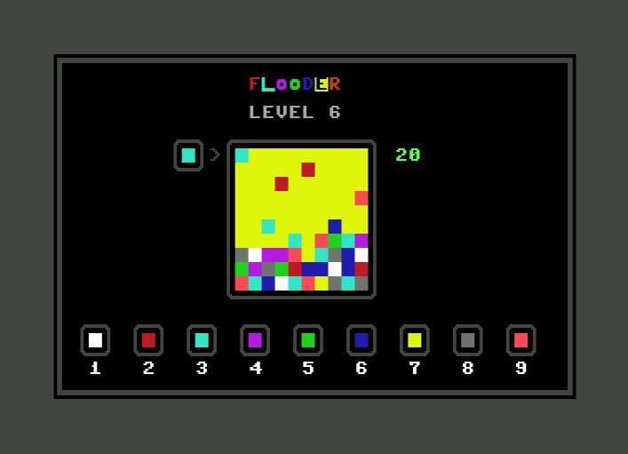 Flooder (josipretrobits) screenshot 3