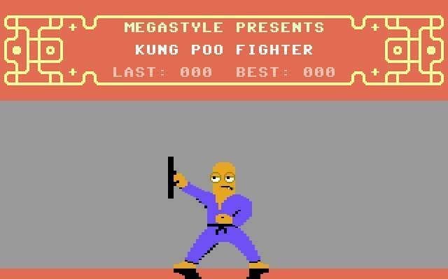 Kung Poo Fighter C64 4Kb screenshot 2