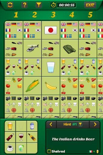 Einsteins Riddle Logic Puzzles screenshot 2
