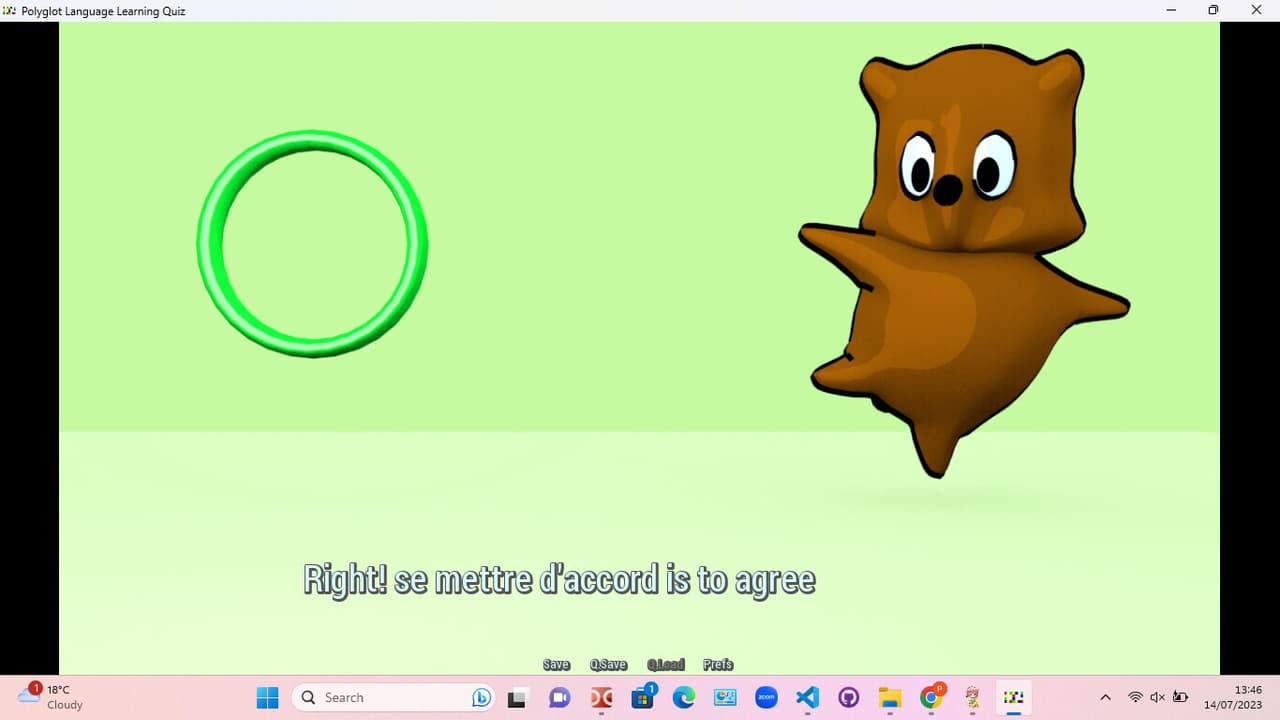 Polyglot Language Learning Quiz screenshot 3