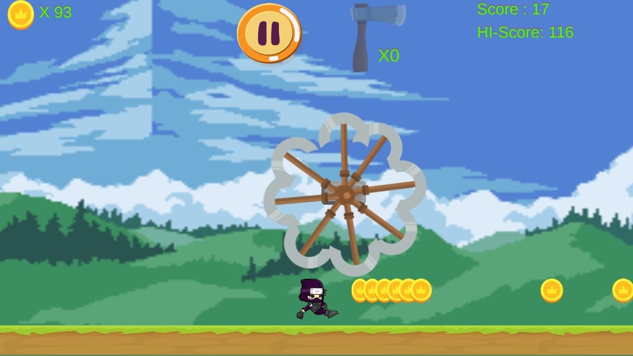 Ninja Run (itch) (Amaan zaidi) screenshot 4