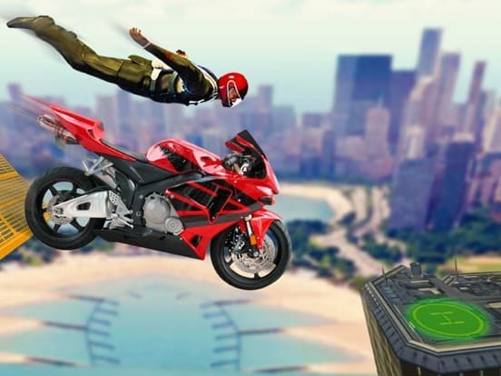 Bike 360 Flip Stunt game 3d