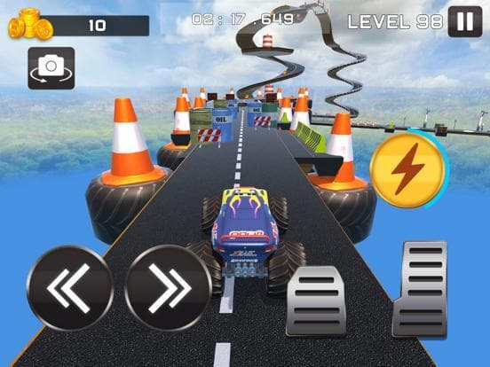 SuperHero Car Stunt Race City screenshot 4