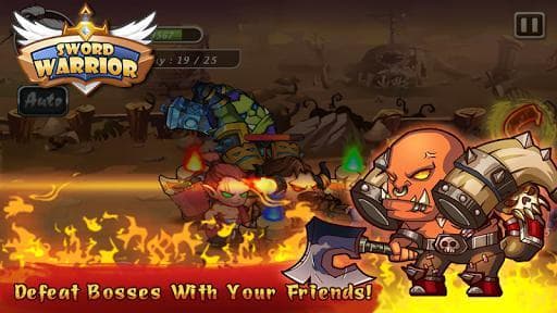 Sword Warriors: Heroes Fight - Epic Action RPG screenshot 4