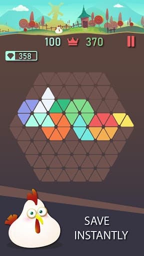 Trigon: Triangle Block Puzzle Game screenshot 6