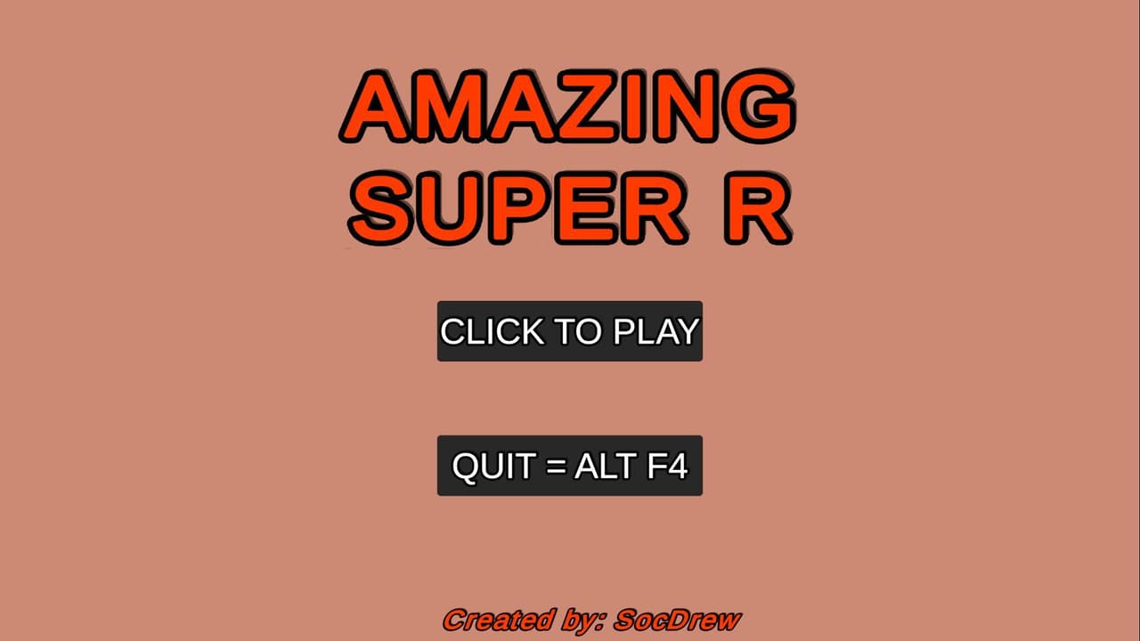 Amazing Super R