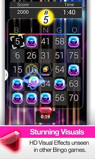 Bingo Gem Rush Free Bingo Game screenshot 4