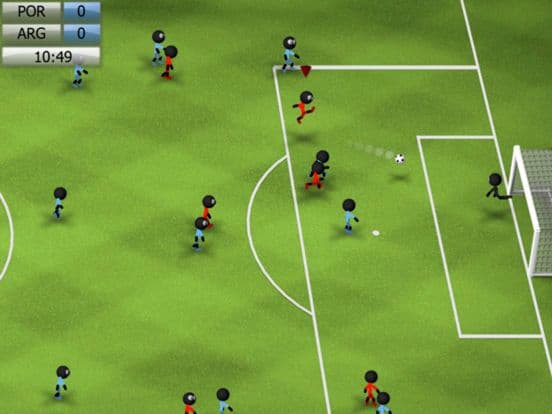 Stickman Soccer 2014 screenshot 2