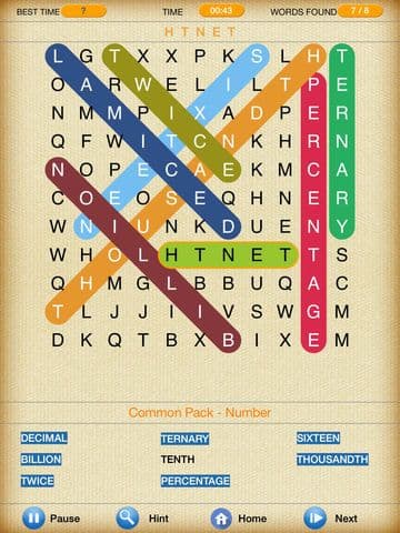Word Search - Find Crossword Puzzles screenshot 2