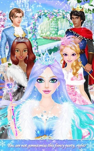 Princess Salon: Frozen Party screenshot 6