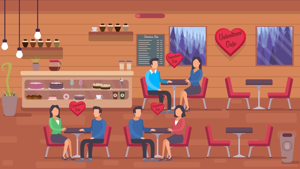 Valentines Cafe screenshot 4