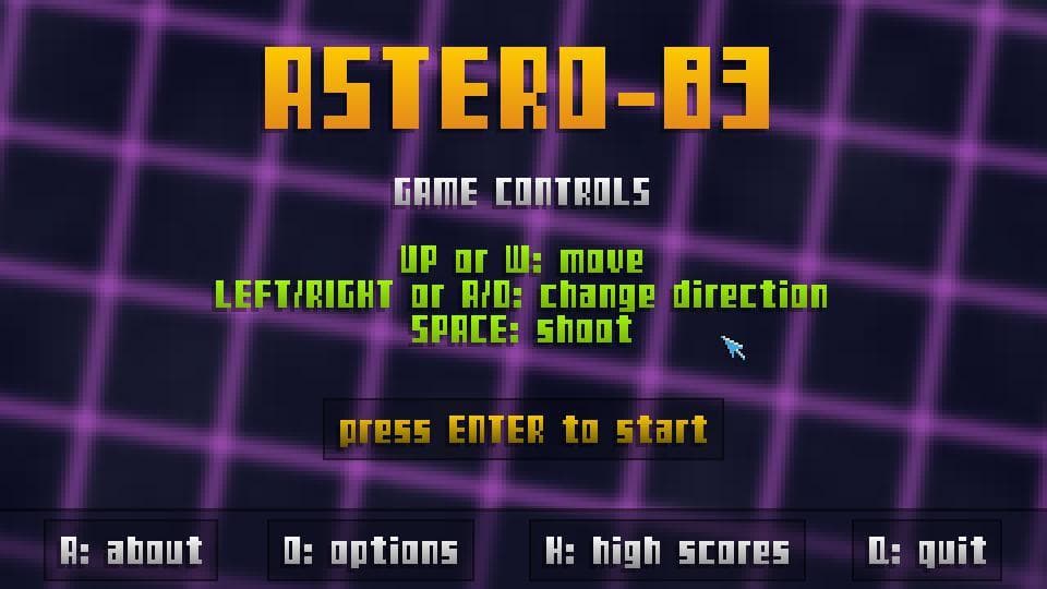 Astero 83 screenshot 2