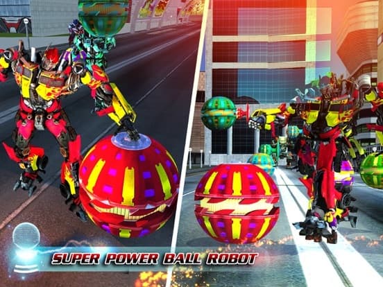Transforming Robot Ball War