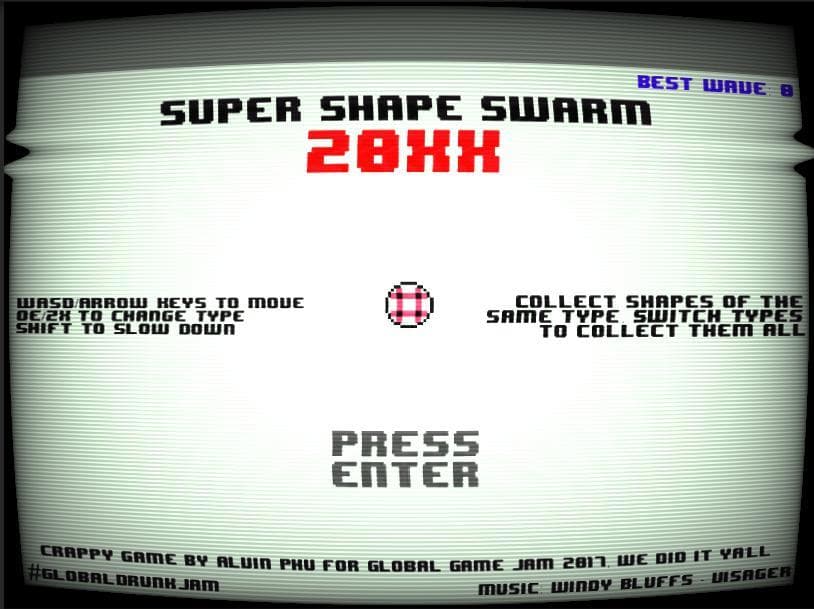 SuperShapeSwarm20XX screenshot 2
