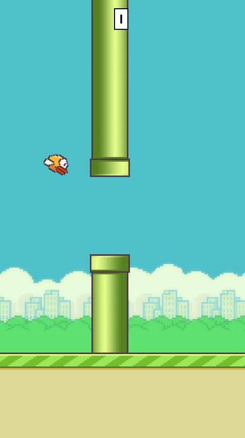 FlappyBirdNight (copied and upgraded) screenshot 2