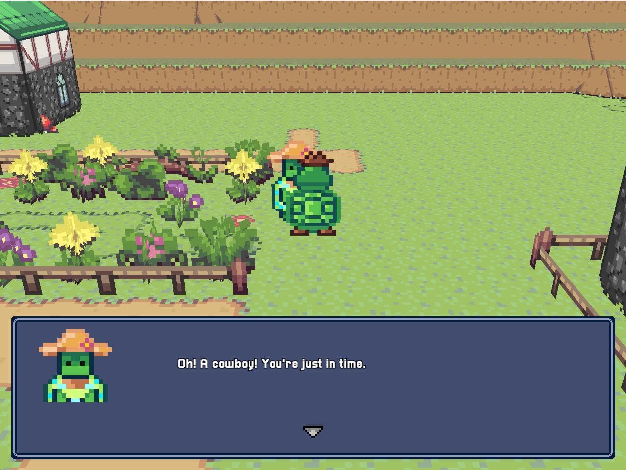 The Turtle With Cowboy Boots In: Turtle Town Roundup screenshot 2