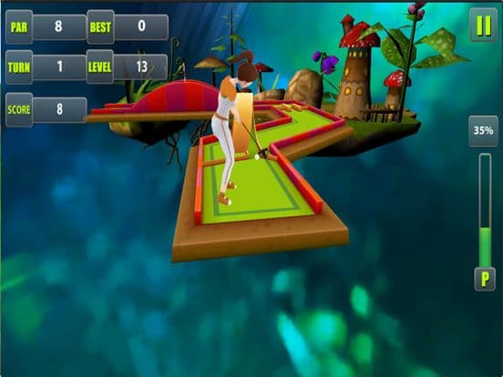 Mini Golf Professional Game