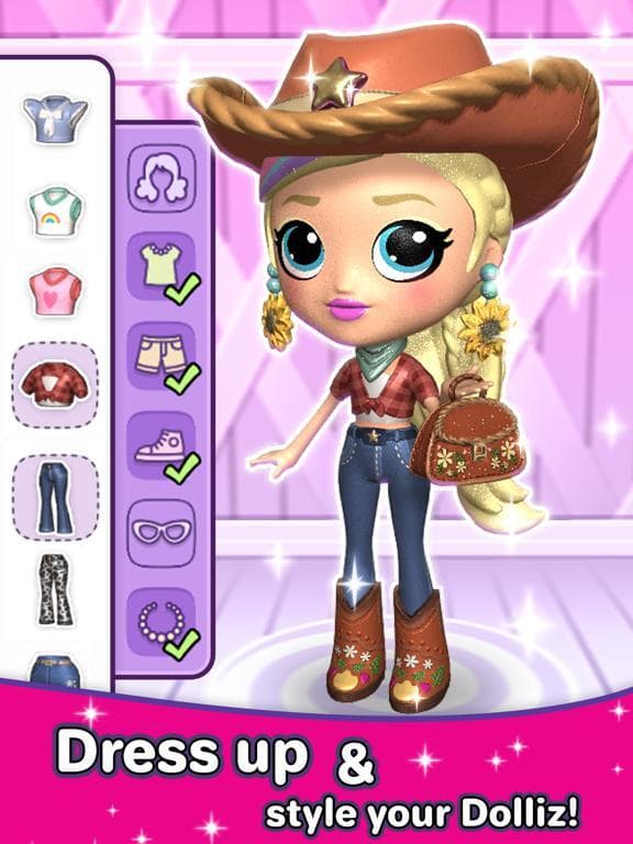 Go! Dolliz: 3D Doll Dress Up screenshot 3