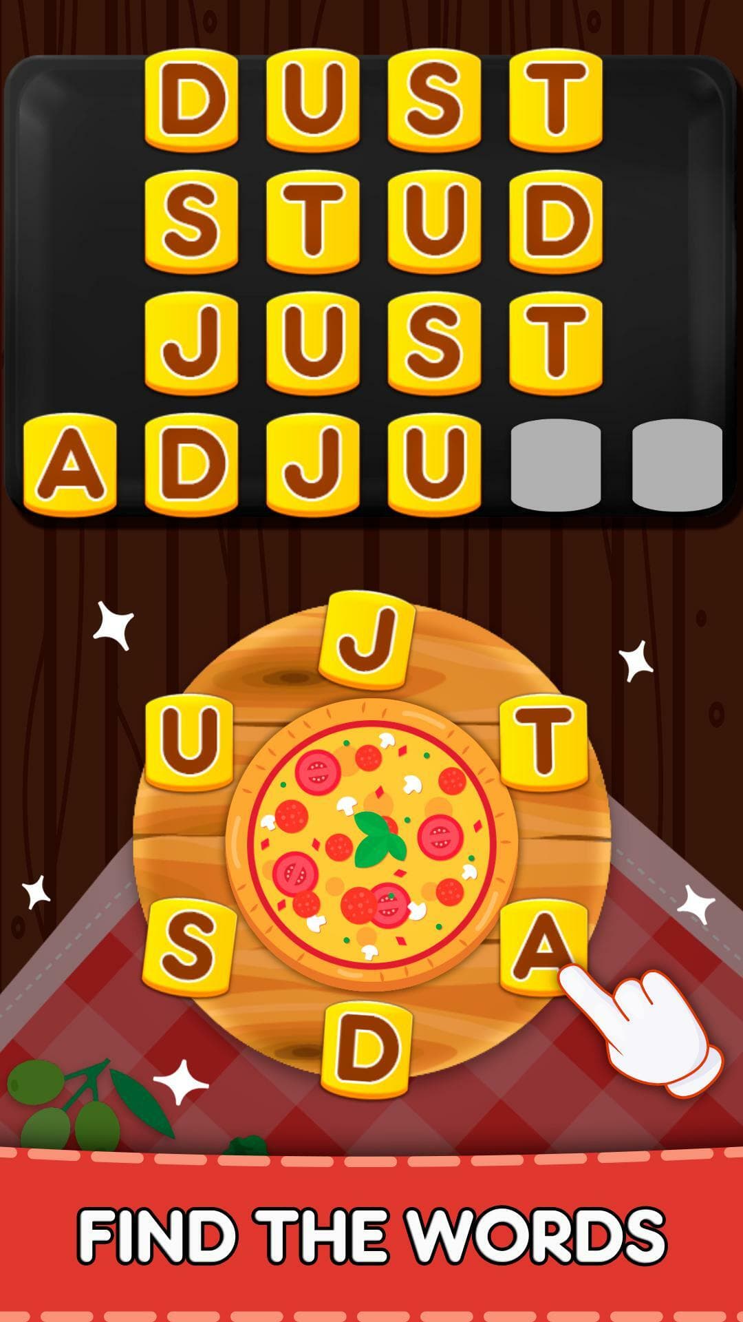 Pizza Word - Word Game Puzzle screenshot 3