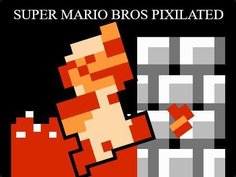 Super Mario Bros: Pixelated