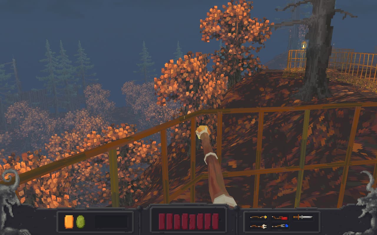 Autumn Night 3D Shooter screenshot 2