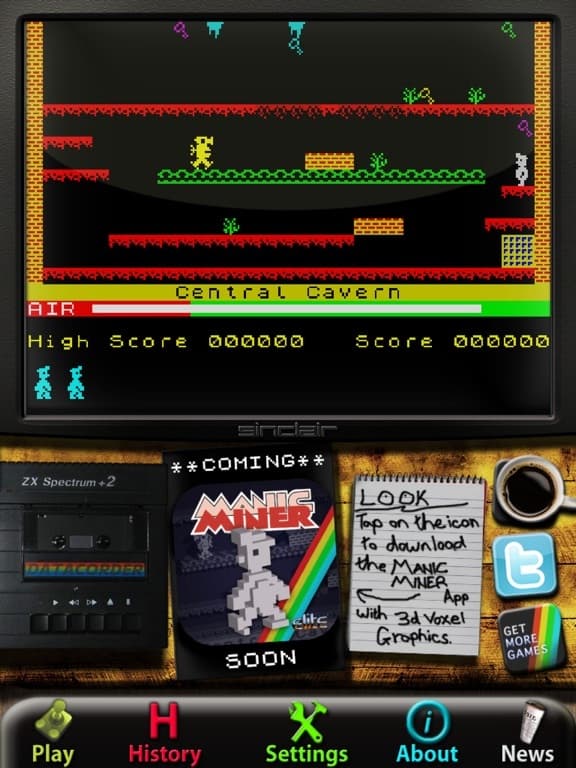 Manic Miner: ZX Spectrum HD screenshot 3