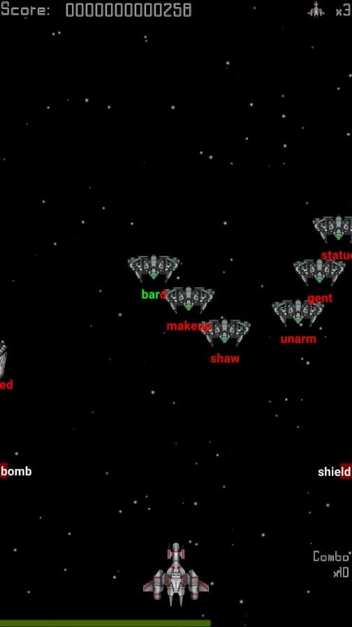 Space Typer (Reantsiko) screenshot 2