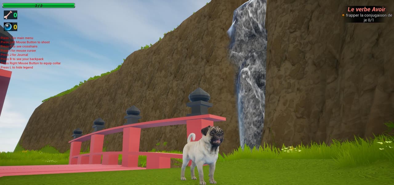 French Language Exploration with Joe the Pug screenshot 2